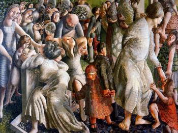 Stanley Spencer : The Resurrection, Reunion Of Families